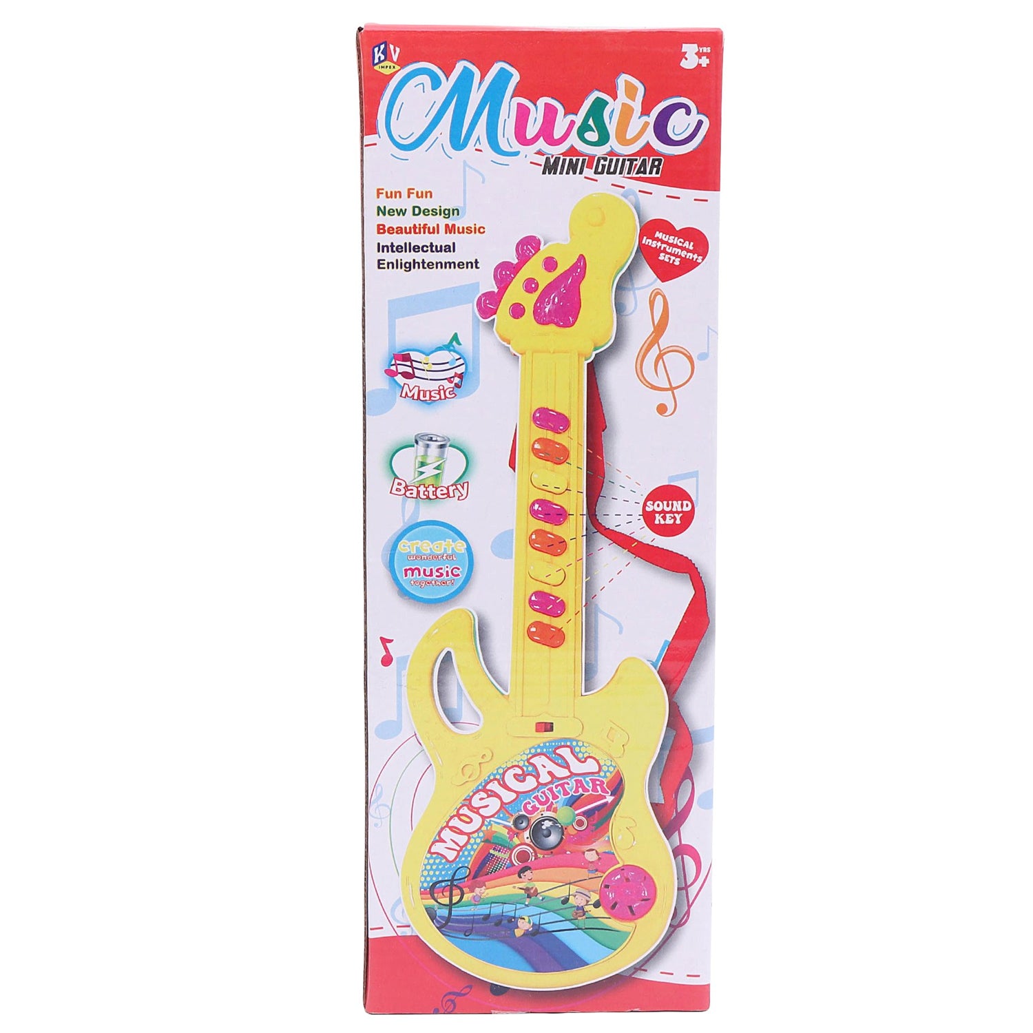4471 Mini Guitar Colorful With Delightful Music 4471 Mini Guitar Colorful With Delightful Music